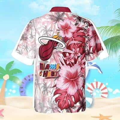 Aloha Miami Heat Hawaiian Shirt Tropical Pattern Best Beach Gift