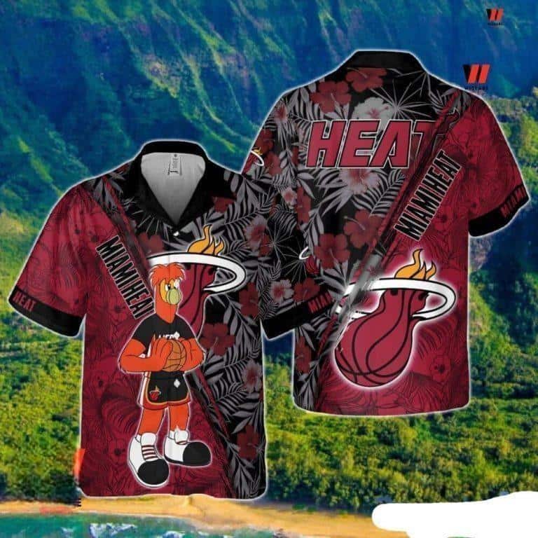 Burnie Miami Heat Hawaiian Shirt Gift For NBA Fans