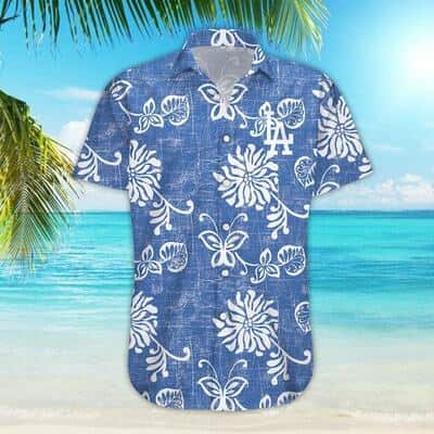 Aloha MLB Los Angeles Dodgers Hawaiian Shirt Beach Gift For Friend