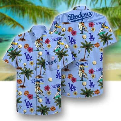 Beach Aloha MLB Los Angeles Dodgers Hawaiian Shirt Baseball Fans Gift