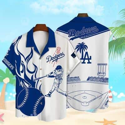 Aloha MLB Los Angeles Dodgers Hawaiian Shirt Beach Gift For Him