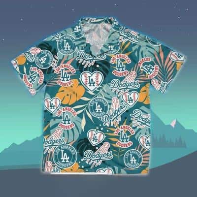Summer Aloha MLB Los Angeles Dodgers Hawaiian Shirt Beach Gift For Dad