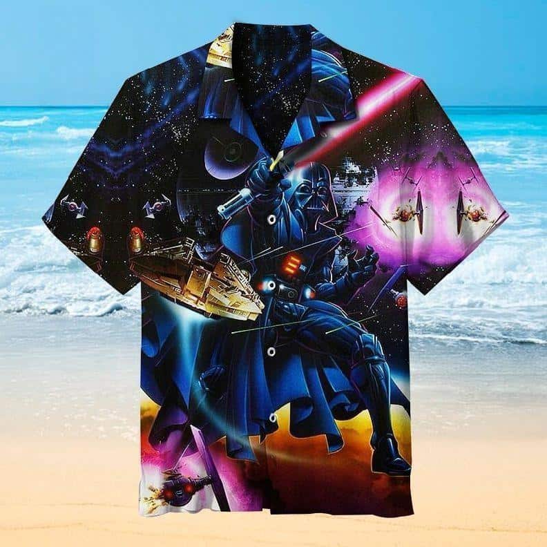 Star Wars Darth Vader Hawaiian Shirts Summer Beach Gift