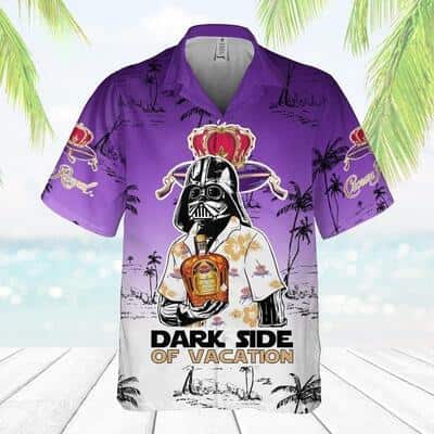Crown Royal Star Wars Darth Vader Dark Side Of Vacation Hawaiian Shirt