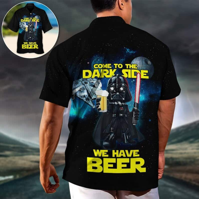 Star Wars Come To The Dark Side We Have Beer – Hawaiian Shirt – Hostonbook