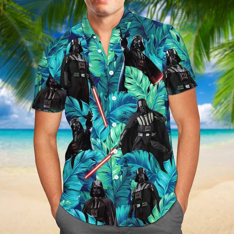 Darth Vader Hawaiian Shirt, Darth Vader Hawaii Tee, Darth Vader Button, Darth  Vader Lover,Star Wars Gift - Ingenious Gifts Your Whole Family