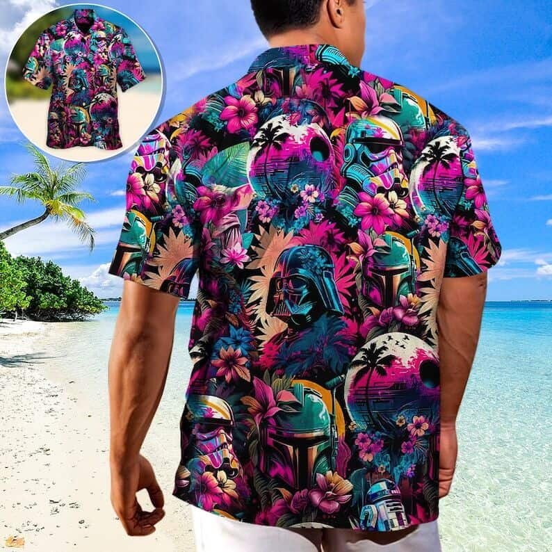 Star Wars Darth Vader Hawaiian Shirts Summer Beach Gift