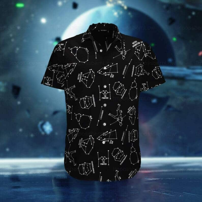 Star Wars Synthwave Hawaiian Shirt - Trendy Aloha