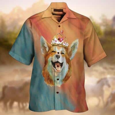 Corgi Dog Hawaiian Shirt Cool Gift For Beach Trip