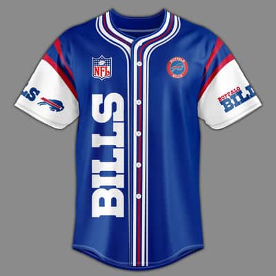 NFL Buffalo Bills Baseball Jersey Gift For Sporty Husband