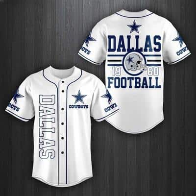 NFL Dallas Cowboys Baseball Jersey Best Gift For Football Fans