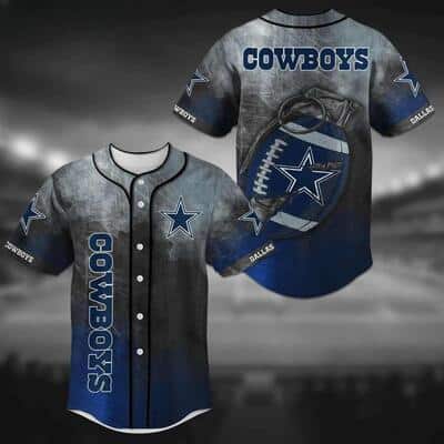NFL Dallas Cowboys Baseball Jersey Football Gift For Men