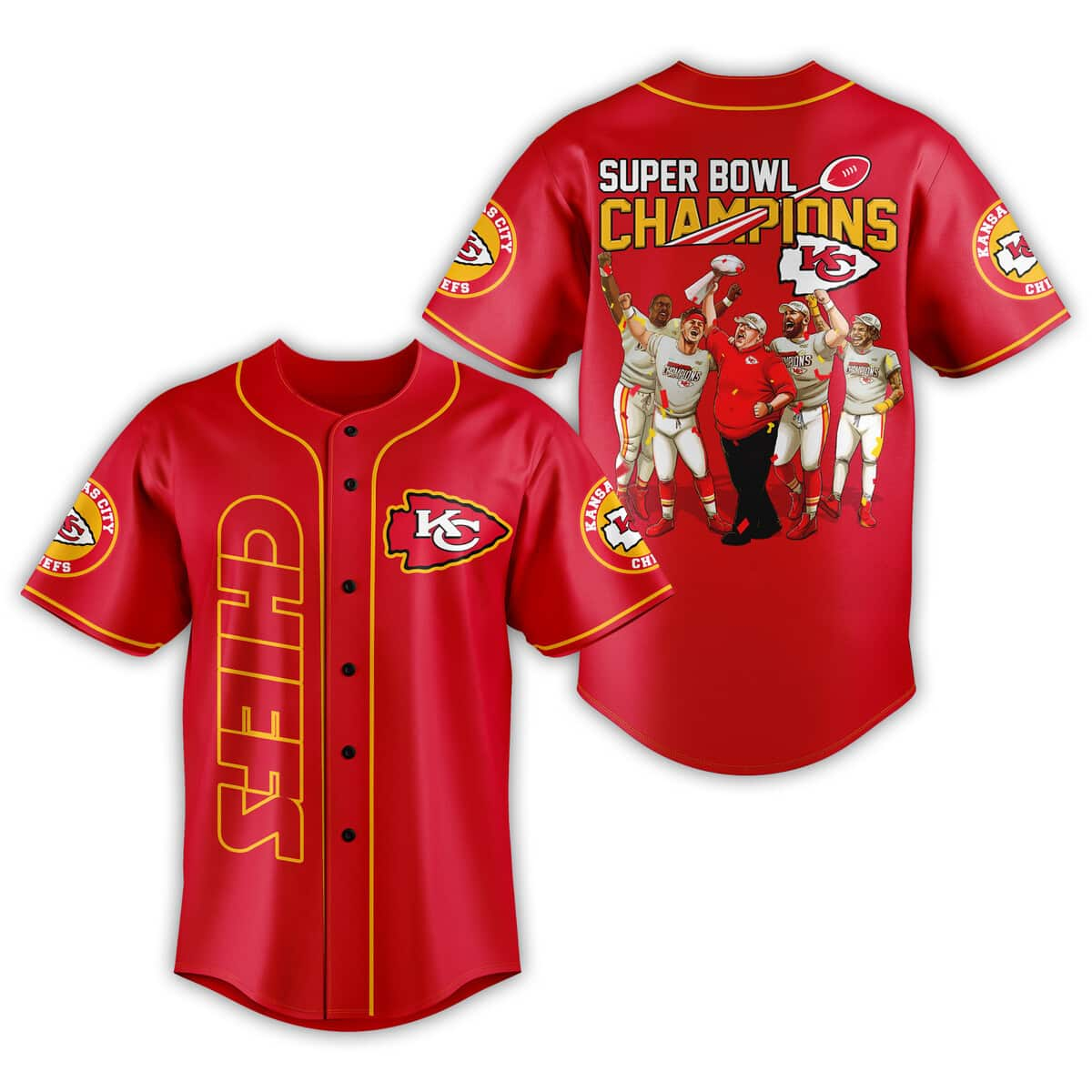 Kansas City Chiefs Hawaiian Shirt Beach Gift For Him - Shibtee Clothing