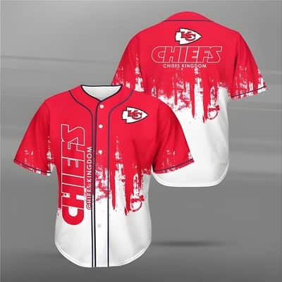 NFL Kansas City Chiefs Kingdom Baseball Jersey
