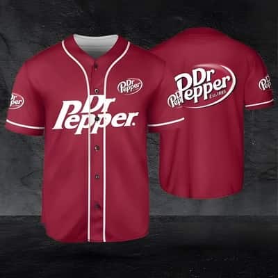 Dr Pepper Baseball Jersey Gift For Beer Lovers