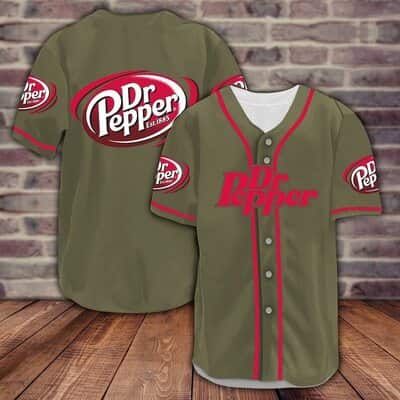 Dr Pepper Baseball Jersey Beer Lovers Gift