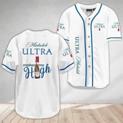 Michelob ULTRA Beer Baseball Jersey Make Me High