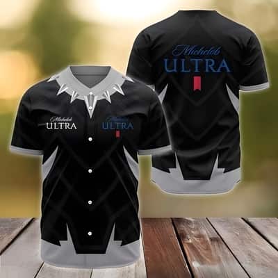 Black Michelob ULTRA Baseball Jersey Beer Lovers Gift