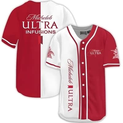 Michelob ULTRA Infusions Baseball Jersey Beer Lovers Gift