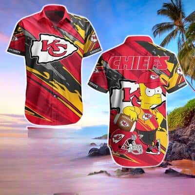 Bart Simpson NFL Kansas City Chiefs Hawaiian Shirt Best Beach Gift