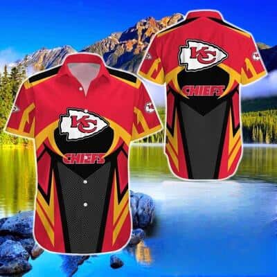 Aloha NFL Kansas City Chiefs Hawaiian Shirt Beach Gift For Football Fans