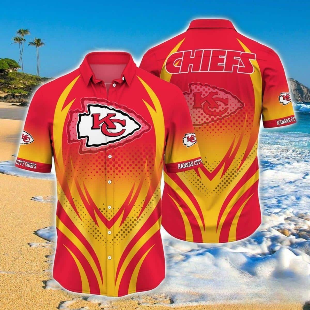 Summer Aloha NFL Kansas City Chiefs Hawaiian Shirt Gift For