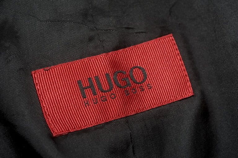 Hugo Boss fashion brand logo Hugo Boss fashion brand logo