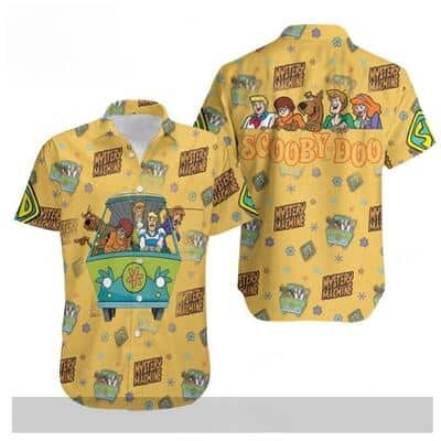 Aloha Mystery Machine Scooby Doo Hawaiian Shirt Beach Lovers Gift