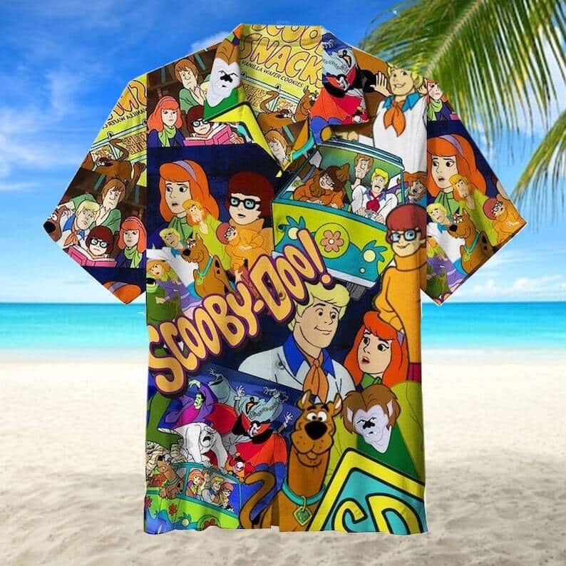 Summer Aloha Scooby Doo Hawaiian Shirt Beach Gift For Him