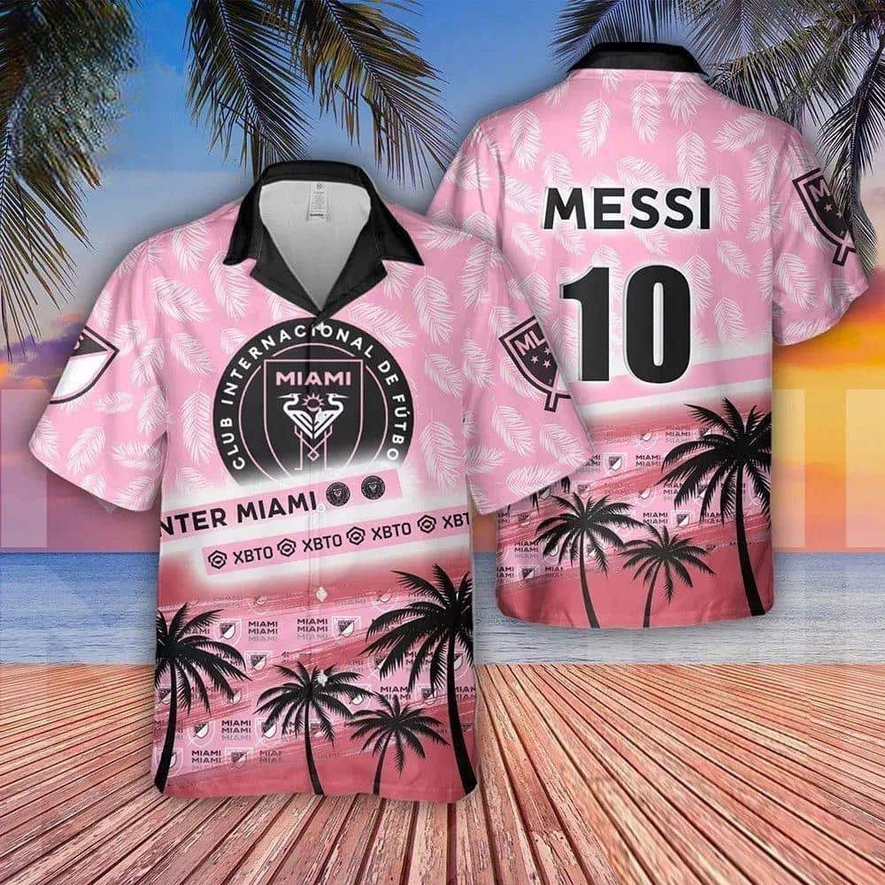 Vintage Lionel Messi Hawaiian Shirt Beach Gift For Messi Fans