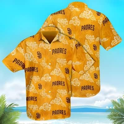 Yellow Aloha MLB San Diego Padres Hawaiian Shirt