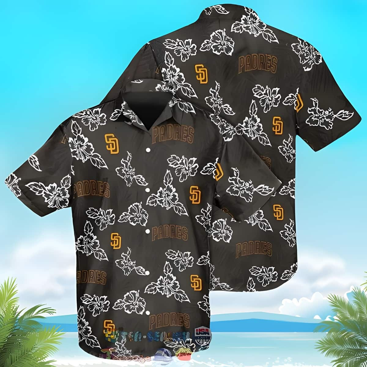 MLB San Diego Padres Hawaiian Shirt Practical Beach Gift For Him