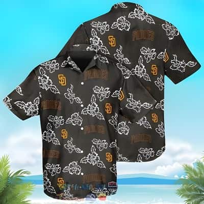 MLB San Diego Padres Hawaiian Shirt Tropical Leaves Best Beach Gift
