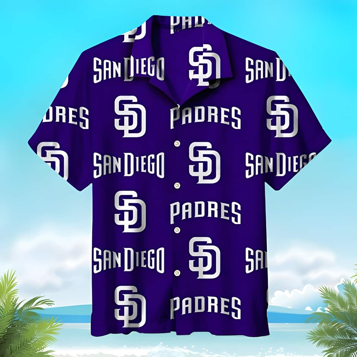 Padres Hawaiian Shirt Skeleton Grateful Dead San Diego Padres Gift