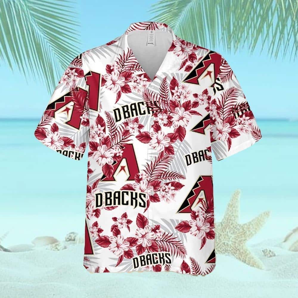 Summer Aloha MLB Arizona Diamondbacks Hawaiian Shirt Flowers Pattern