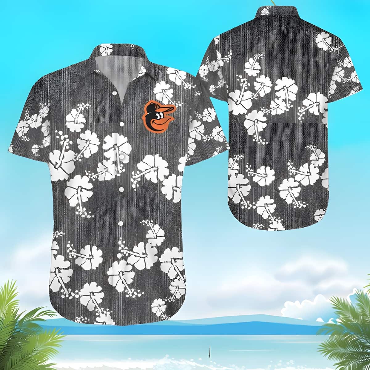 BEST MLB Baltimore Orioles Tropical Sea And Parrots Aloha Shirt