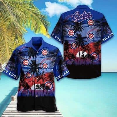 Vintage MLB Chicago Cubs Hawaiian Shirt Gift For Beach Lovers