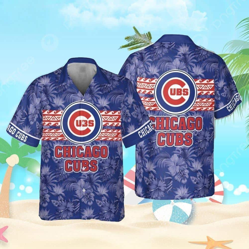 Chicago Cubs MLB Flower Hawaiian Shirt Special Gift For Men And Women Fans