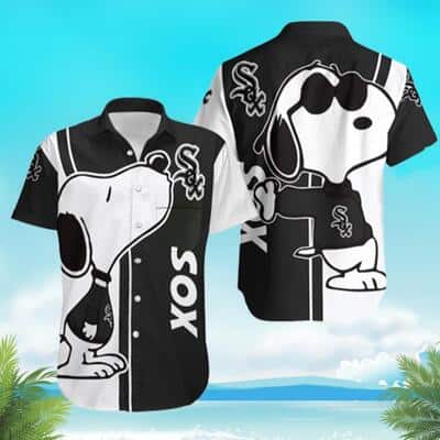 MLB Chicago White Sox Hawaiian Shirt Cool Snoopy Dog Baseball Fans Gift