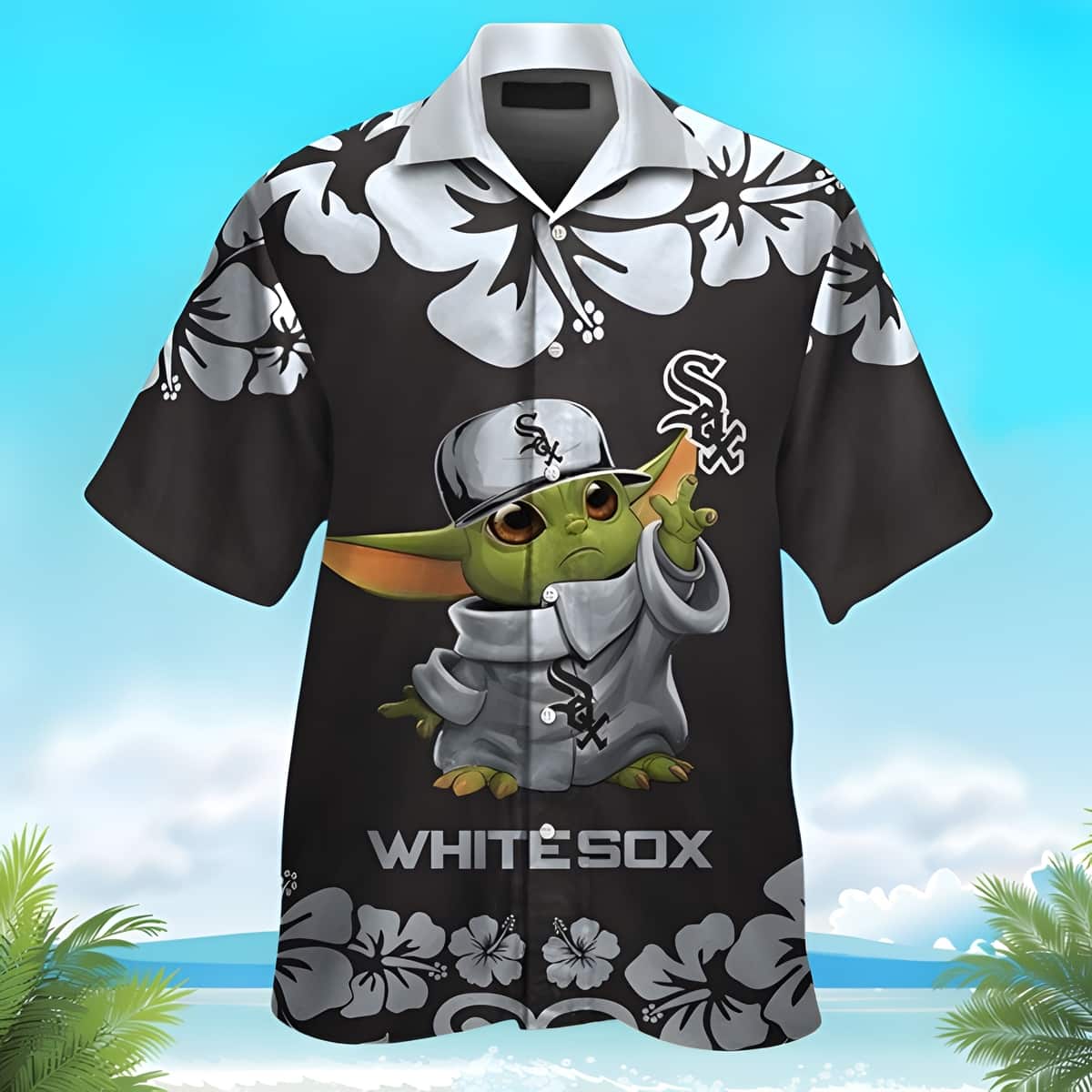 MLB Chicago White Sox Hawaiian Shirt Cute Baby Yoda Summer Lovers Gift