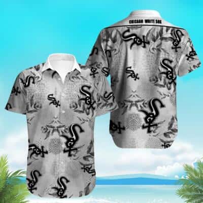 MLB Chicago White Sox Hawaiian Shirt Basic Baseball Logo Beach Gift For Loyal Fans