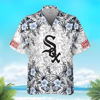 MLB Chicago White Sox Hawaiian Shirt Aloha Tropical Flora Trendy Summer Lovers Gift