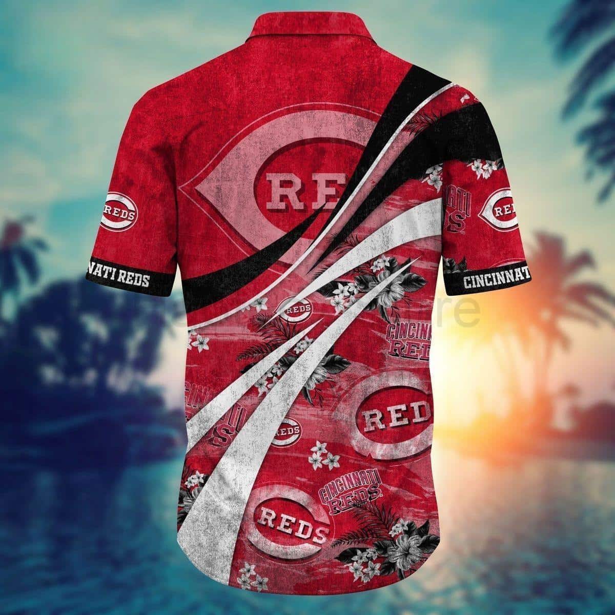 MLB Cincinnati Reds Hawaiian Shirt Simple Aloha Summer Gift For Friends