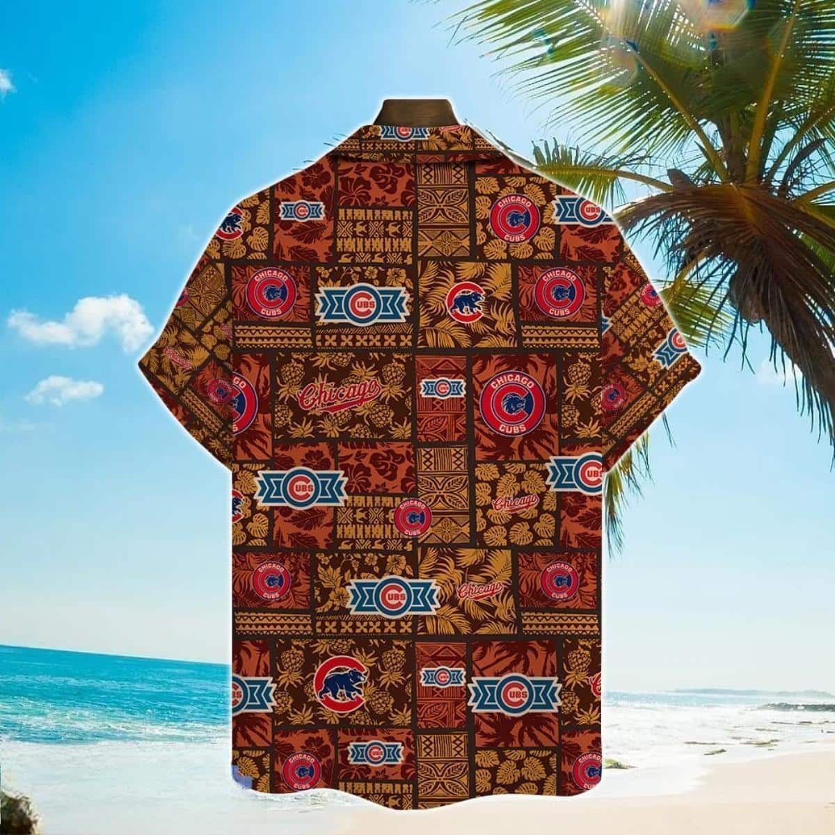 Retro MLB Chicago Cubs Hawaiian Shirt Classic Tropical Forest Beach Lovers Gift
