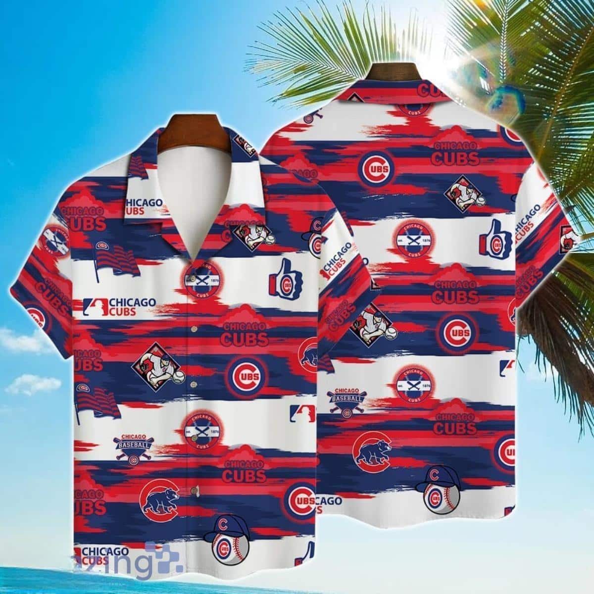 MLB Chicago Cubs Hawaiian Shirt Appealing Aloha Beach Gift For Summer Vacation