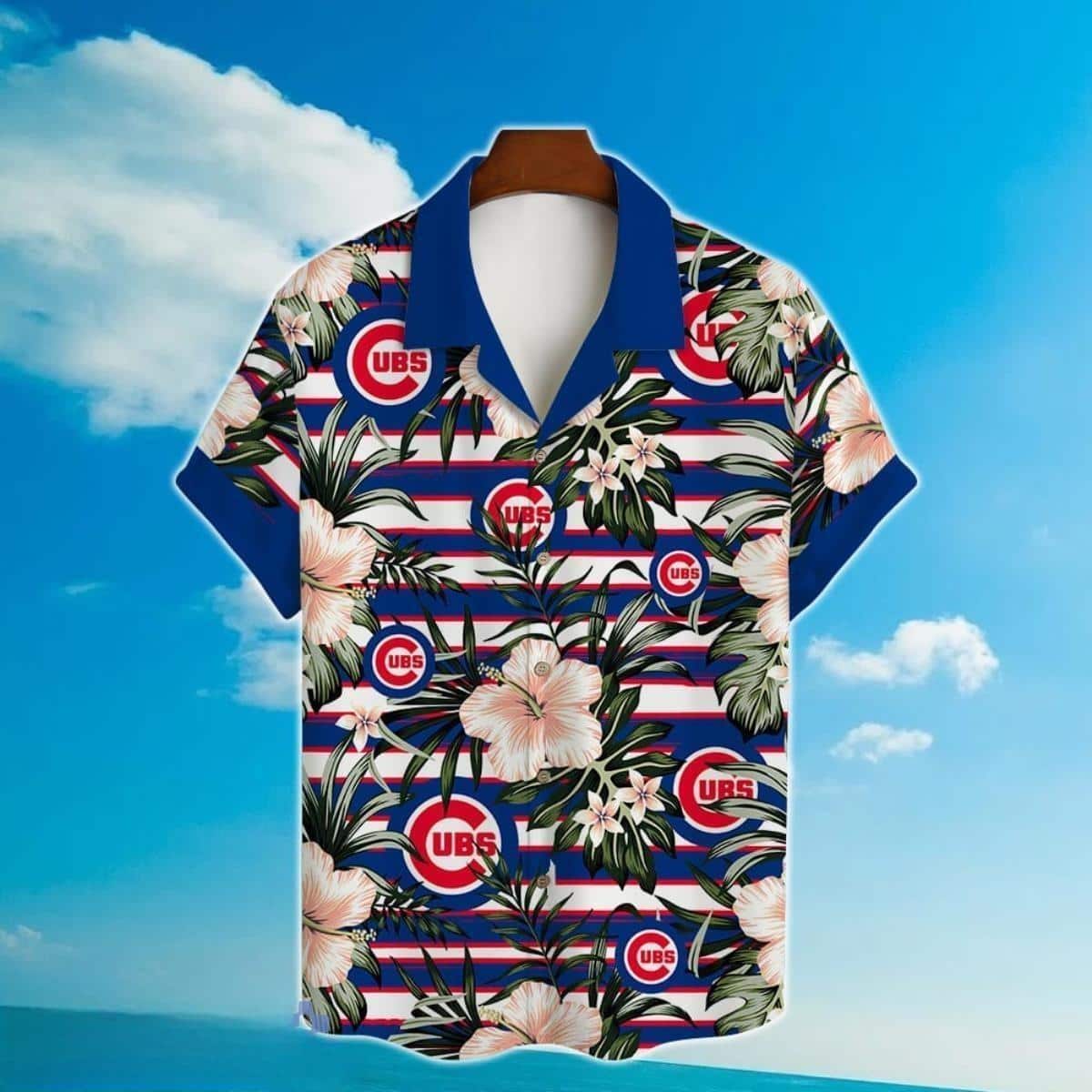 MLB Chicago Cubs Hawaiian Shirt Colorful Tropical Summer Gift For Beach Trip