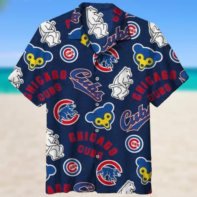 MLB Chicago Cubs Hawaiian Shirt Team Symbol Cool Gift For Crazy Fans