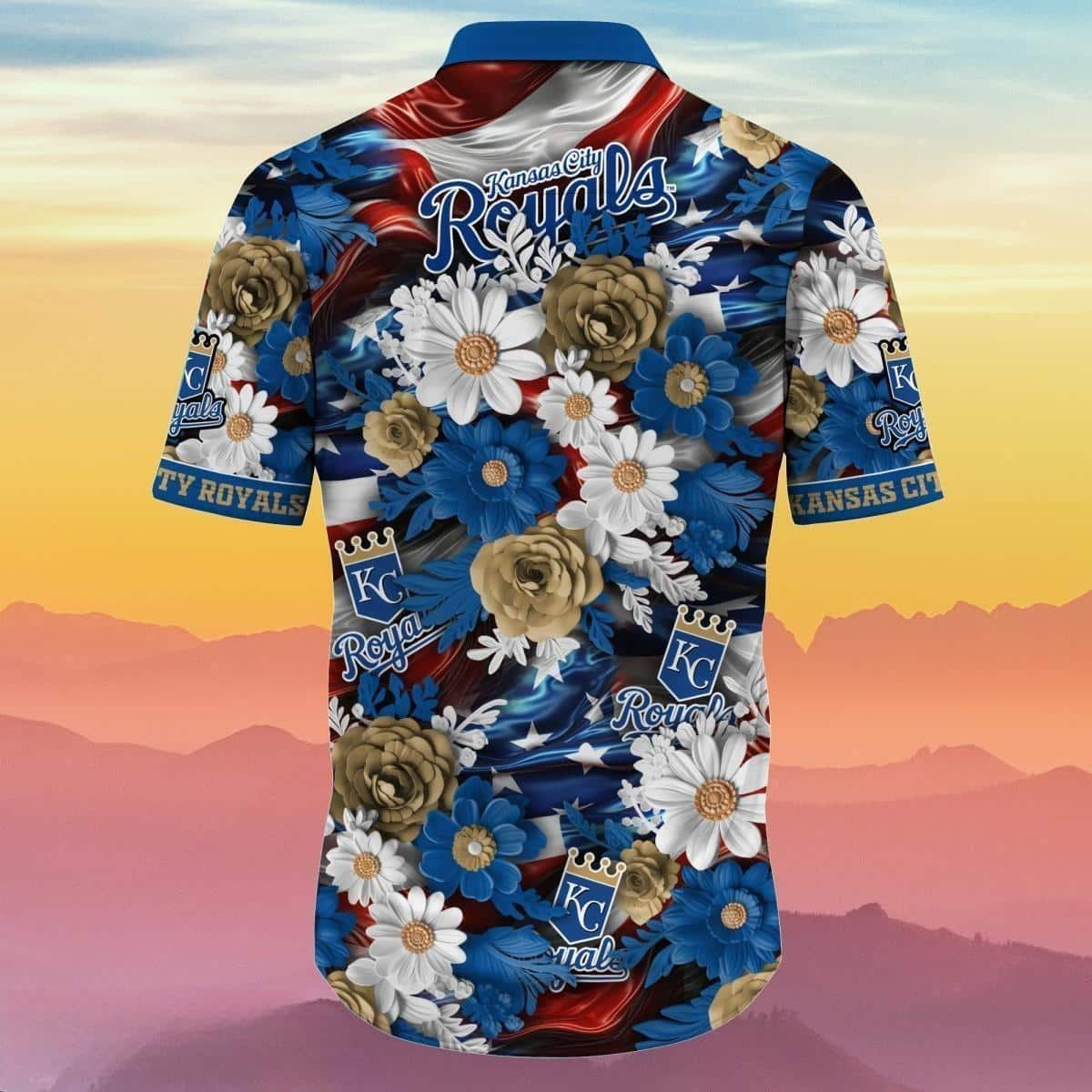 Customized Kansas City Royals MLB Flower Summer Tropical Hawaiian Shirt