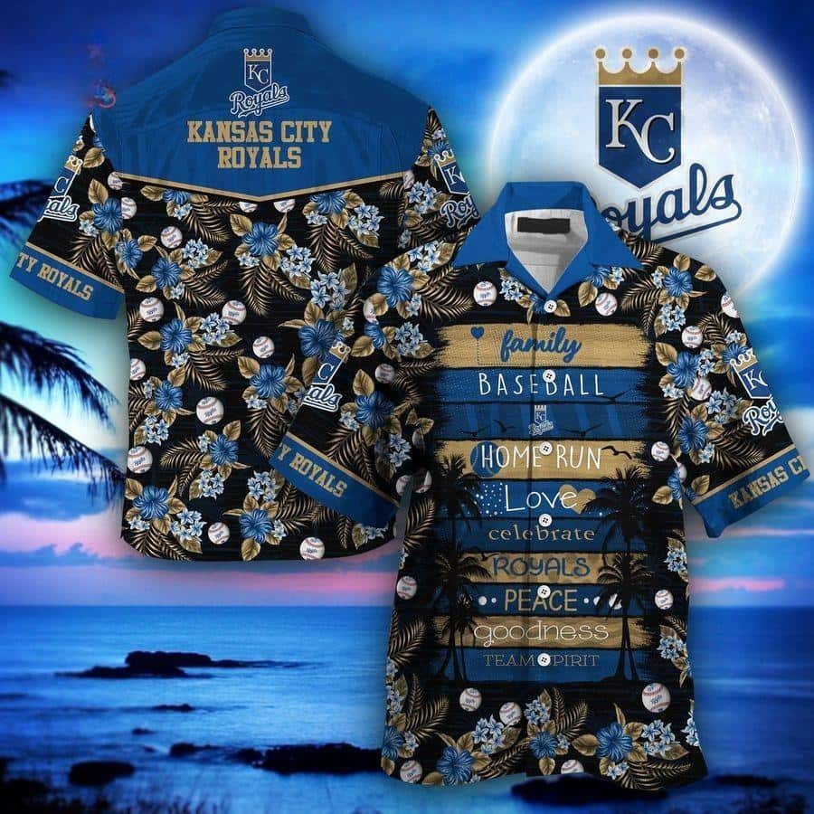 MLB Kansas City Royals Hawaiian Shirt Family Baseball Homerun Team Spirit Gift For Loyal Fans