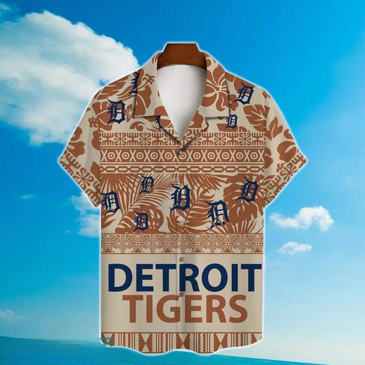Vintage MLB Detroit Tigers Hawaiian Shirt Aloha Spirit Summer Beach Gift For Relatives And Friends